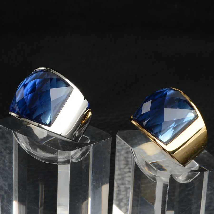 ANILLOS ELEGANTE PIEDRA DIAMANTE