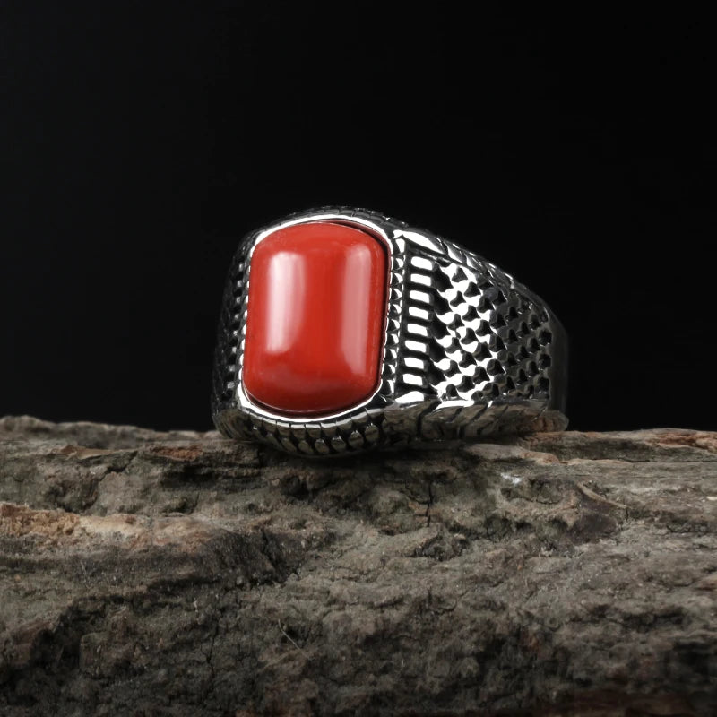 ANILLO PIEDRA NARANJA