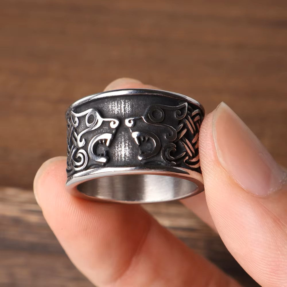 ANILLO LOBOS VIKINGOS