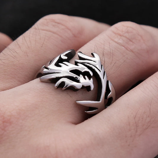 ANILLO DISEÑO DRAGON