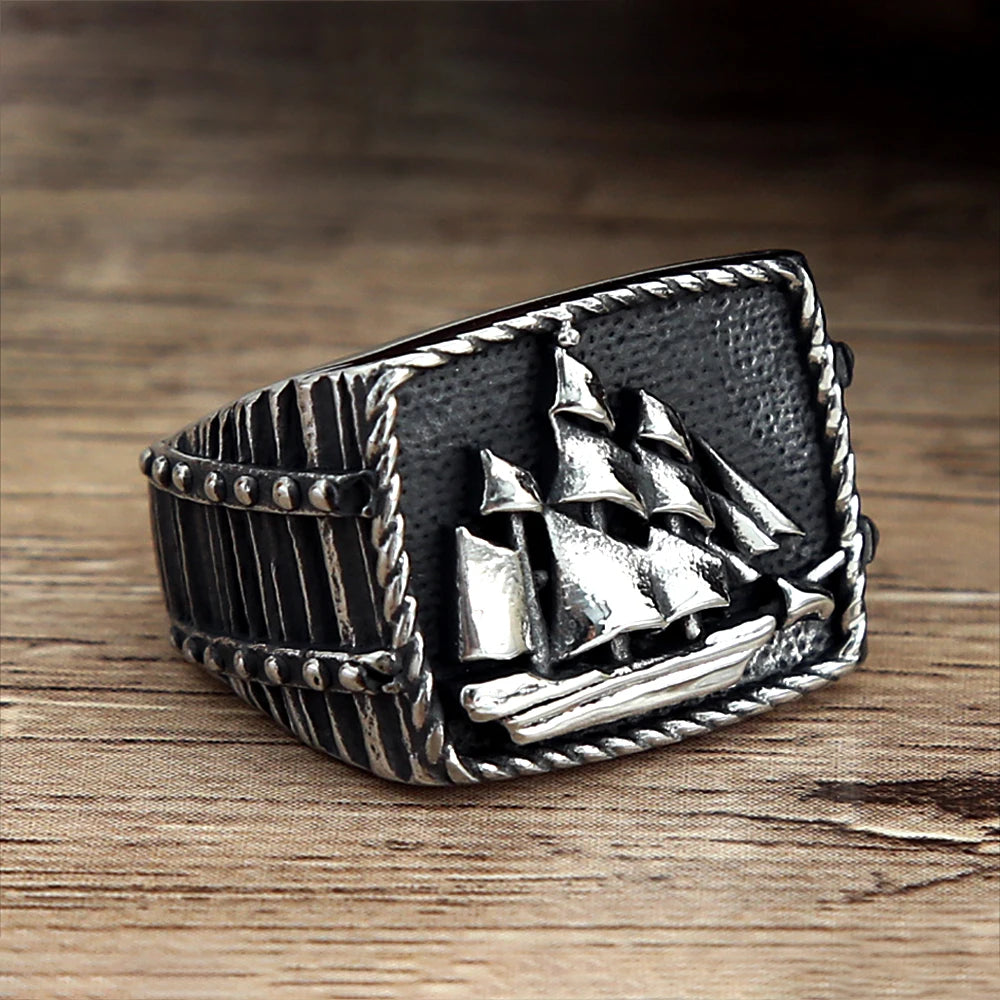 ANILLO BARCO RECTANGULAR