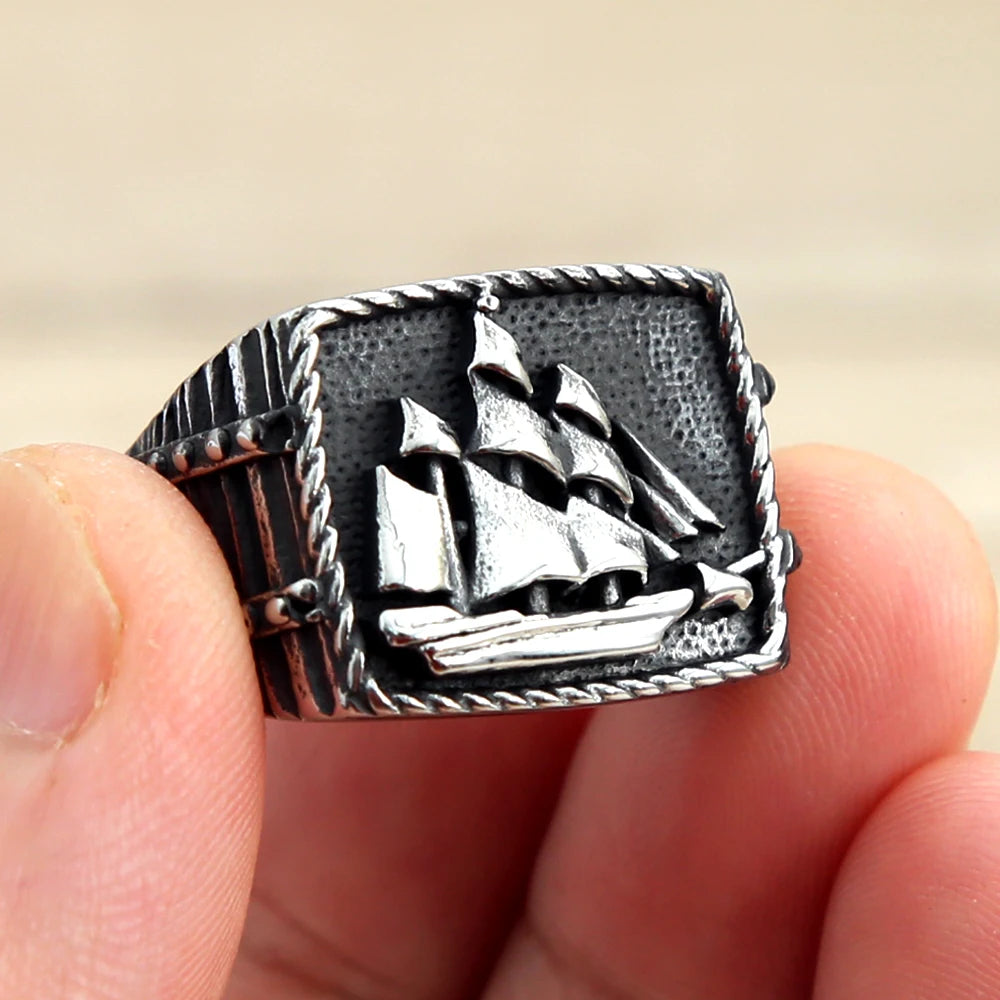 ANILLO BARCO RECTANGULAR