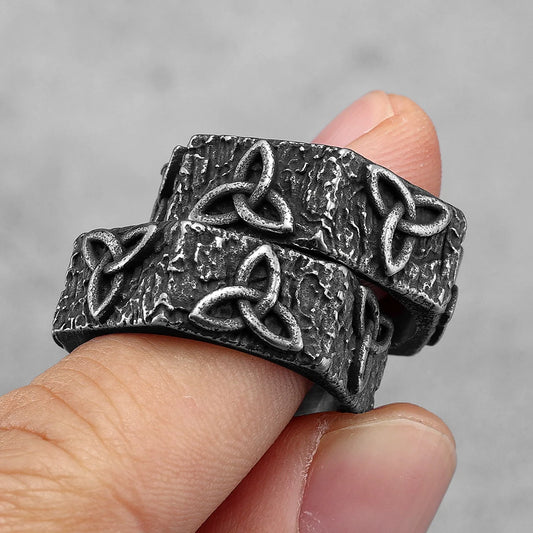 ANILLO LISO NUDO VIKINGO