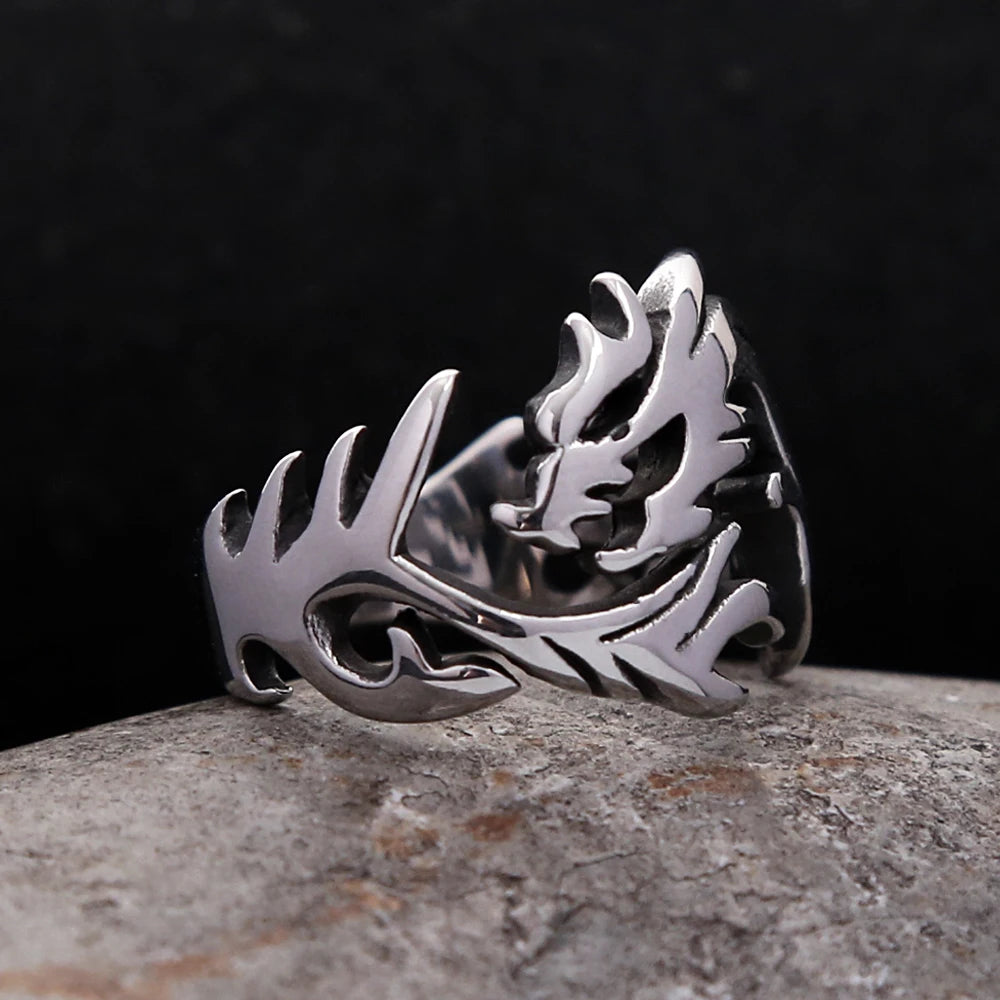 ANILLO DISEÑO DRAGON