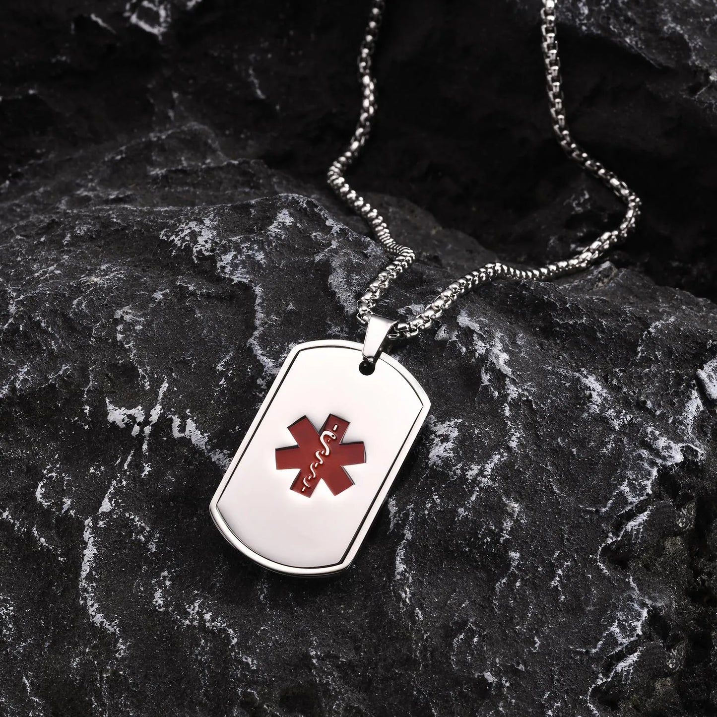 COLLAR PLACA MEDICA