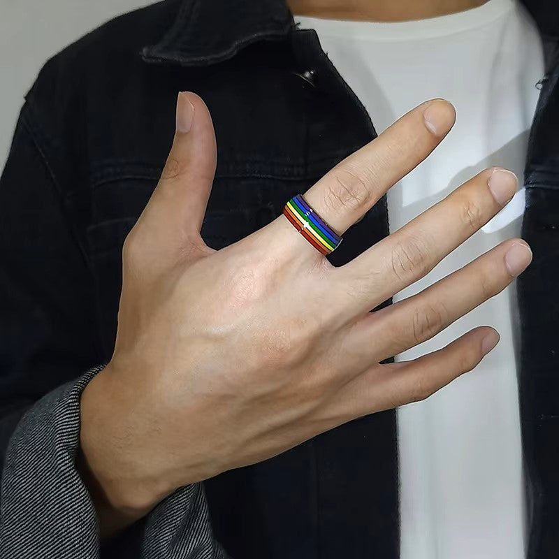 ANILLO TIPO ARCOIRIS