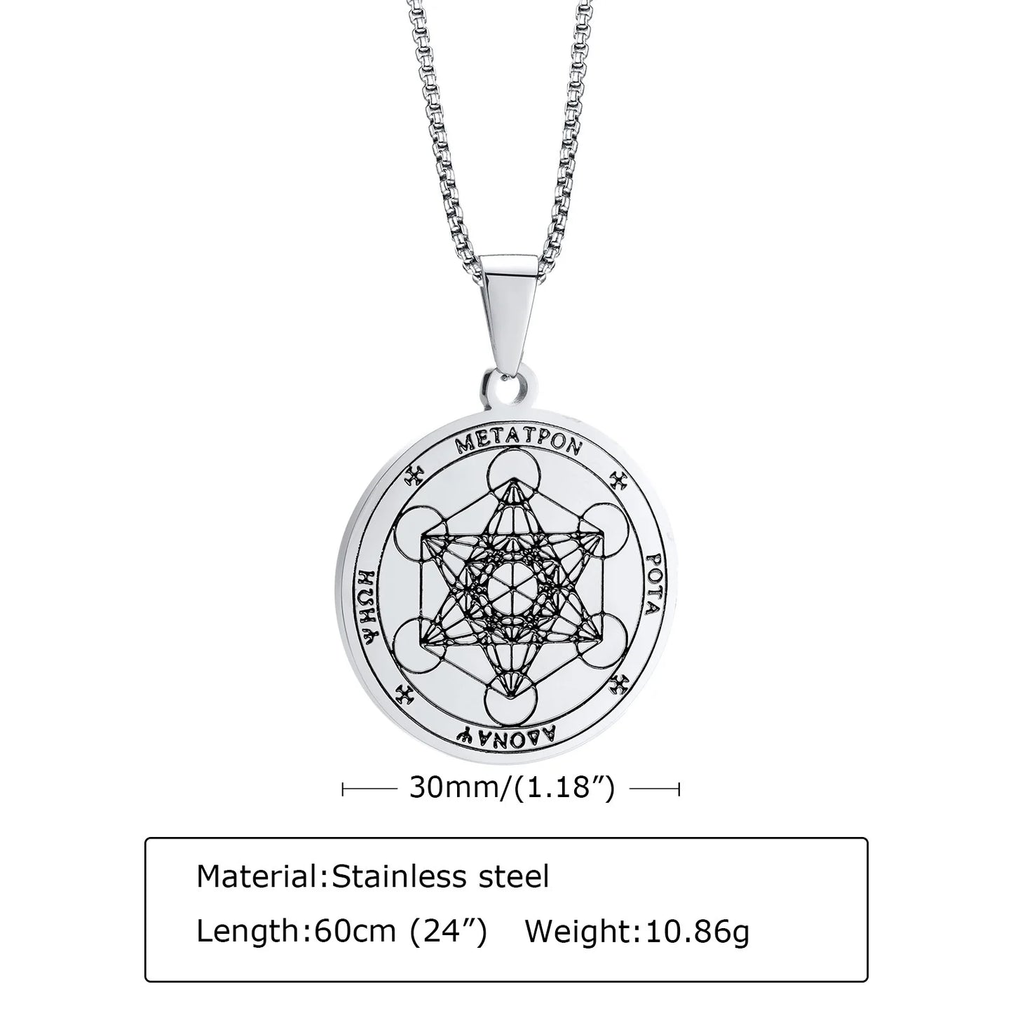 COLLAR CUBO DE METATRON