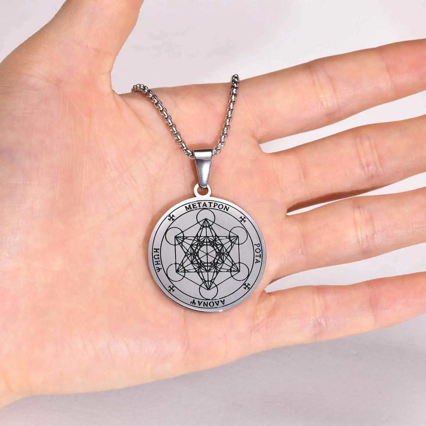 COLLAR CUBO DE METATRON